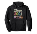 2001 Birthday Funny Old Cassette Tape Hoodie - Custom Art Print Unisex - T-Shirt, Sweatshirt, Hoodie