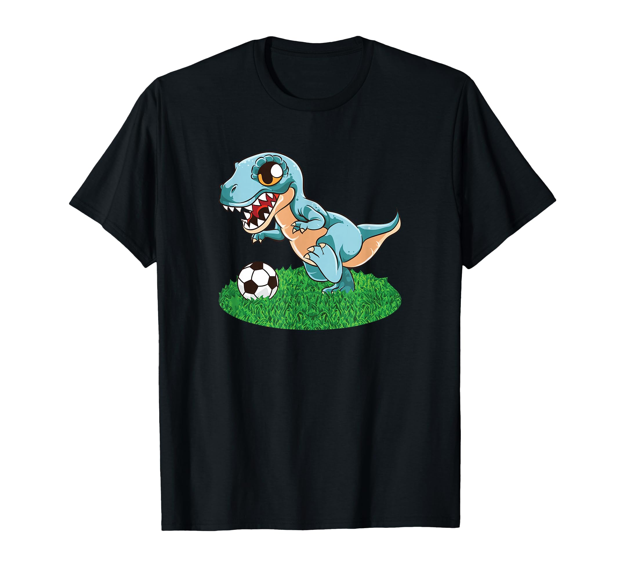 Dinosaur Soccer Shirts T Rex Soccer T-Shirt - Custom Art Print for Adults - T-Shirt, Sweatshirt, Hoodie
