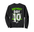 Birthday Soccer 10 Year Old Who Sweatshirt - Streetwear Style for Adults - T-Shirt, Sweatshirt, Hoodie