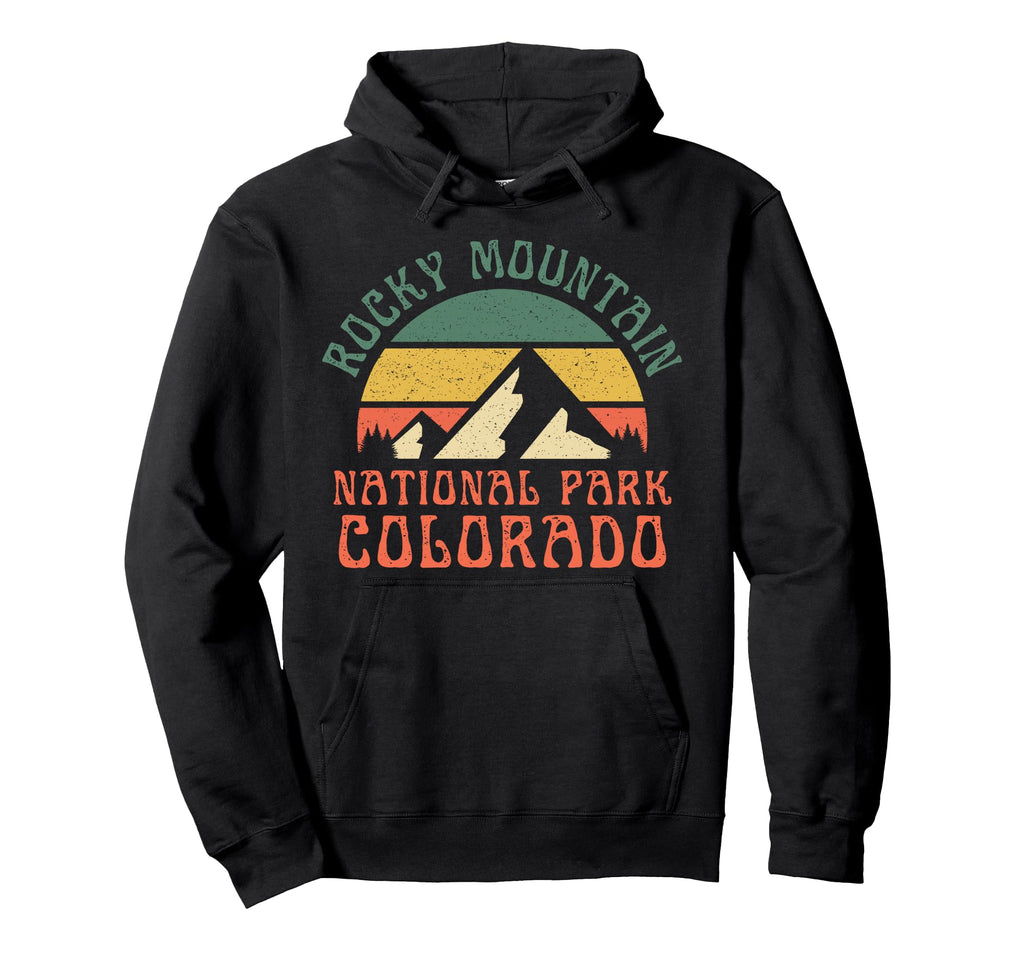 Rocky Mountain National Park Sweatshirt - Minimalist Print Men Women - T-Shirt, Sweatshirt, Hoodie