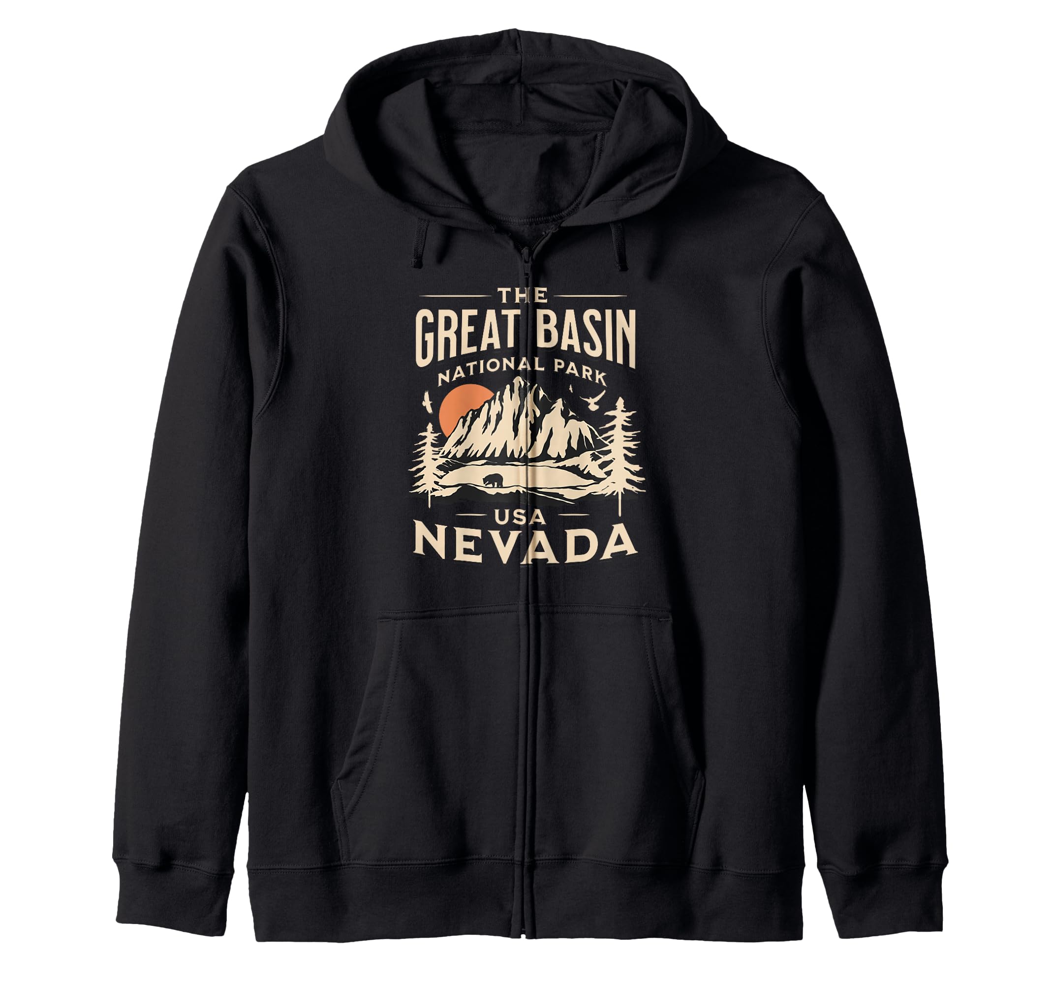 Great Basin National Park Nevada Usa Hoodie - Trendy Graphic for Adults - T-Shirt, Sweatshirt, Hoodie