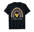 Mom Life Boho Rainbow Funny Soccer T-Shirt - Fun Novelty Design Unisex - T-Shirt, Sweatshirt, Hoodie