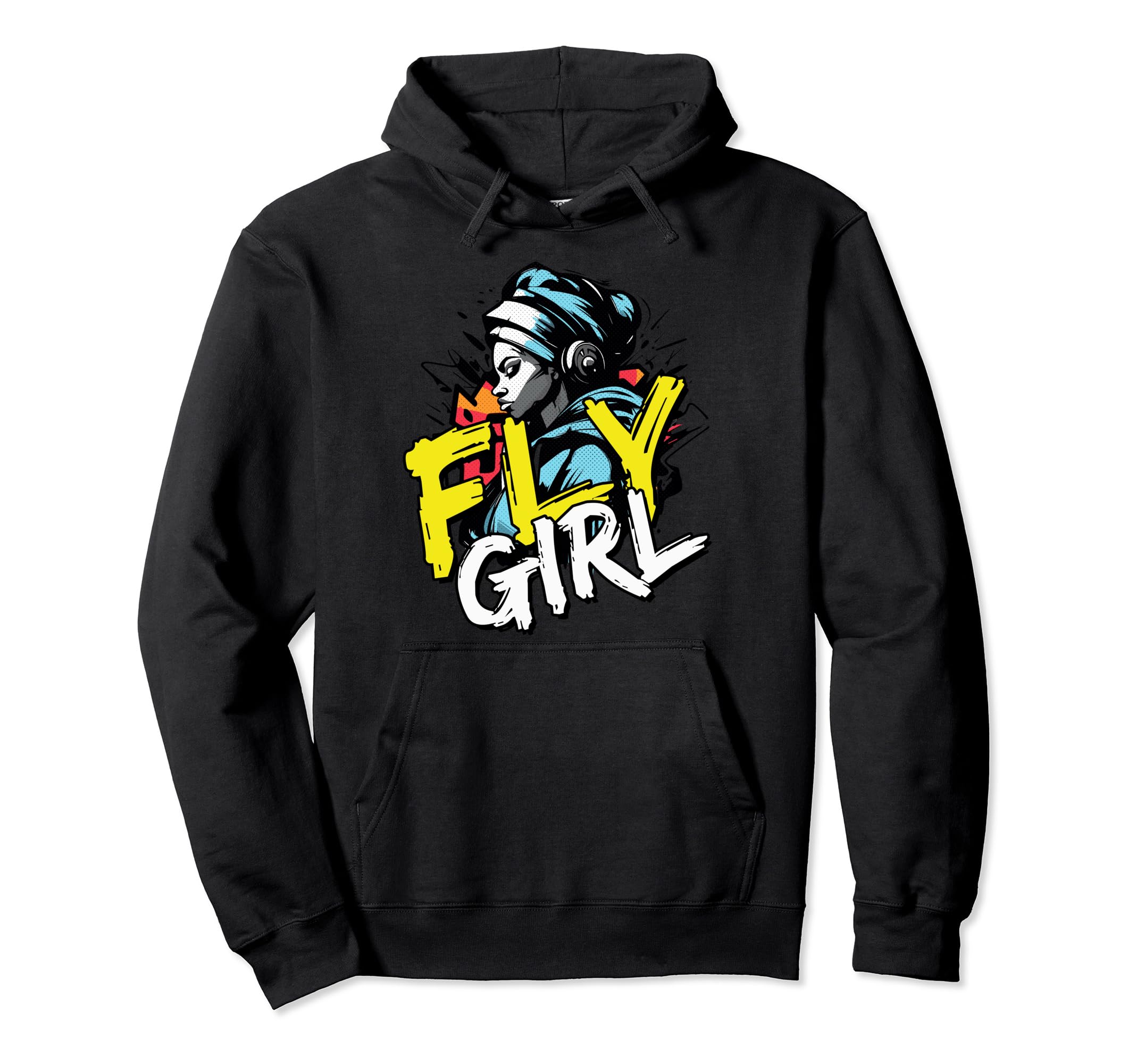 Fly 80S 90S Old School B Hip Hop Hoodie - Casual Everyday Wear Unisex - T-Shirt, Sweatshirt, Hoodie