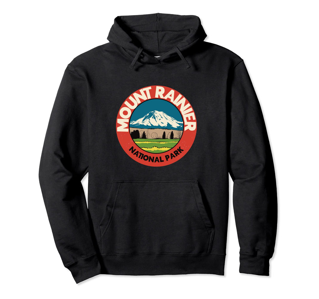 Mount Rainier National Park Hoodie - Streetwear Style Men Women - T-Shirt, Sweatshirt, Hoodie