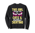 Rollerskate This Runs Cats Sweatshirt - Casual Everyday Wear for Adults - T-Shirt, Sweatshirt, Hoodie