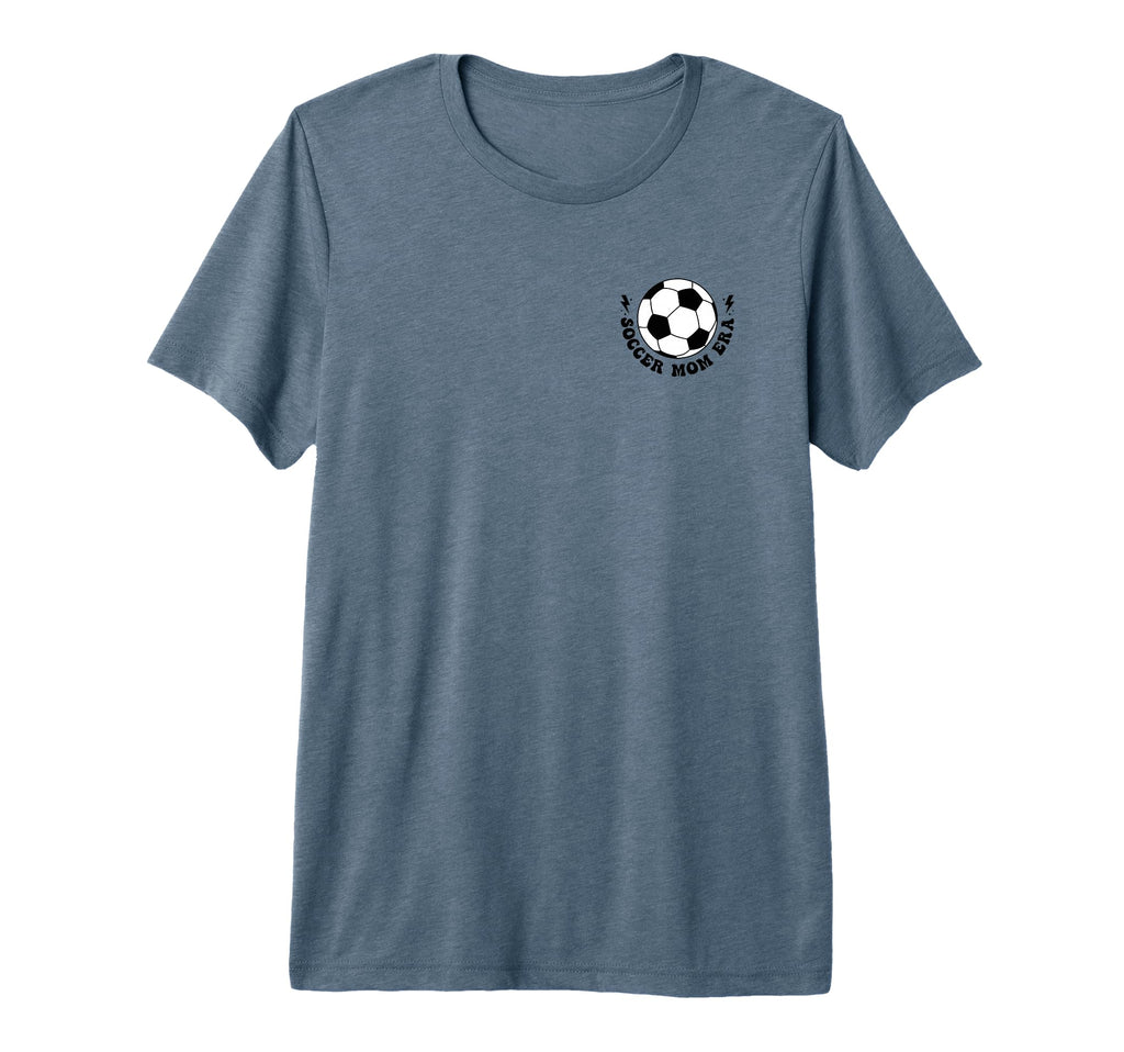 My Soccer Mom Era 2 Sides Tri Blend T-Shirt - Graphic Print Men Women - T-Shirt, Sweatshirt, Hoodie