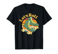 Lets Roll Roller Skates 70S 80S 90S T-Shirt - Aesthetic Graphic Men Women - T-Shirt, Sweatshirt, Hoodie