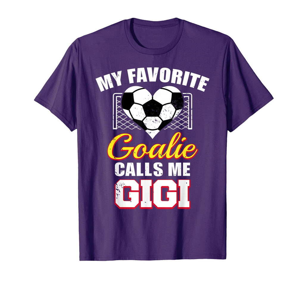 My Favorite Goalie Calls Me Gigi T-Shirt - Aesthetic Graphic Men Women - T-Shirt, Sweatshirt, Hoodie