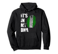 Nigeria Its My Dna Nigerian Flag Hoodie - Minimalist Print for Adults - T-Shirt, Sweatshirt, Hoodie