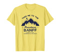Banff Alberta Canada National Park T-Shirt - Trendy Graphic for Adults - T-Shirt, Sweatshirt, Hoodie
