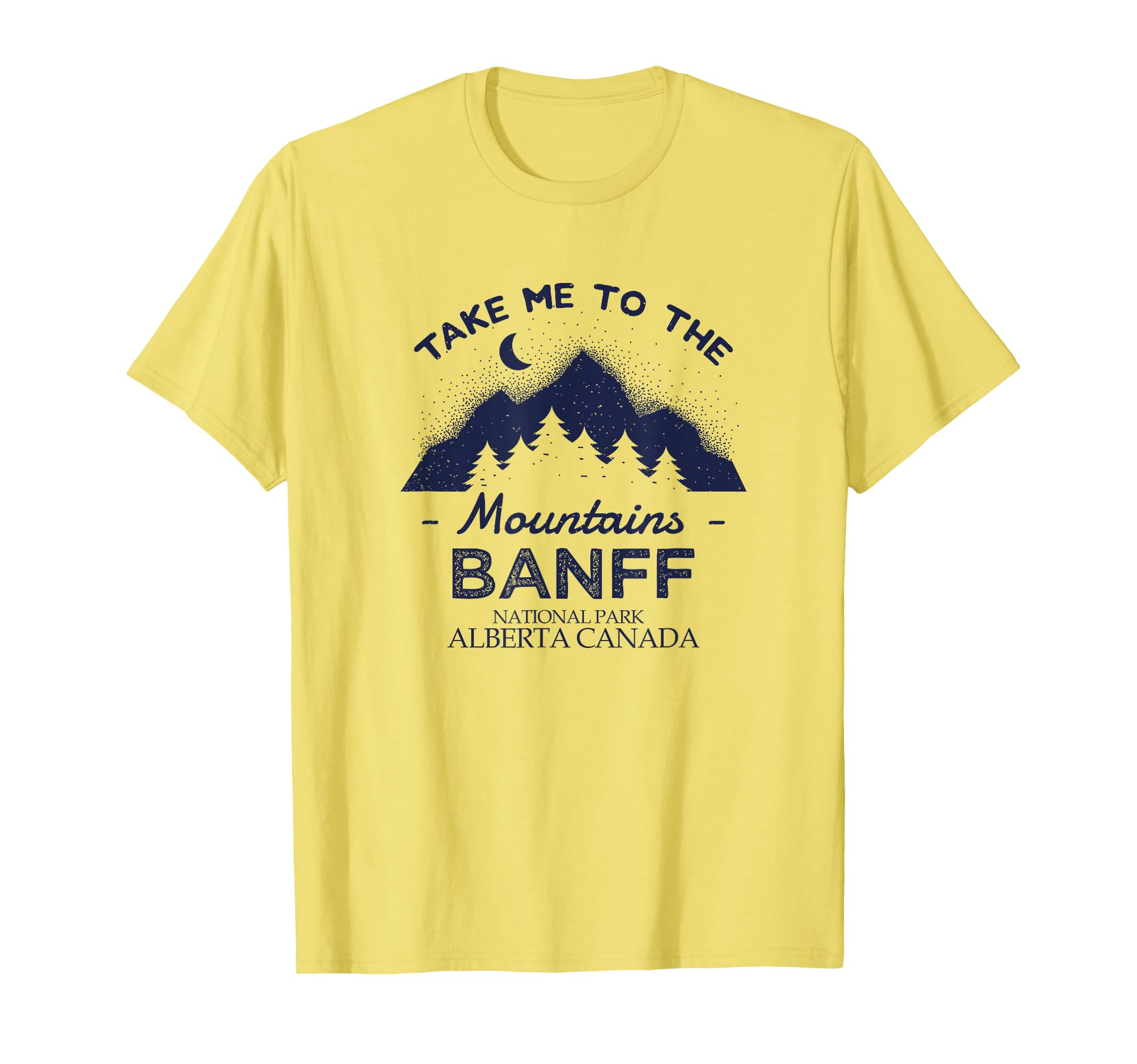Banff Alberta Canada National Park T-Shirt - Trendy Graphic for Adults - T-Shirt, Sweatshirt, Hoodie