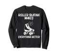 Roller Skating Disco Derby Skates Sweatshirt - Custom Art Print Unisex - T-Shirt, Sweatshirt, Hoodie