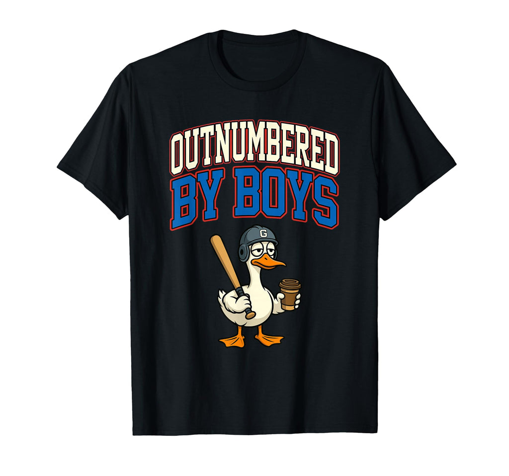 Funny Mom Goose Mothers Day Outnumbered T-Shirt - Streetwear Style Unisex - T-Shirt, Sweatshirt, Hoodie
