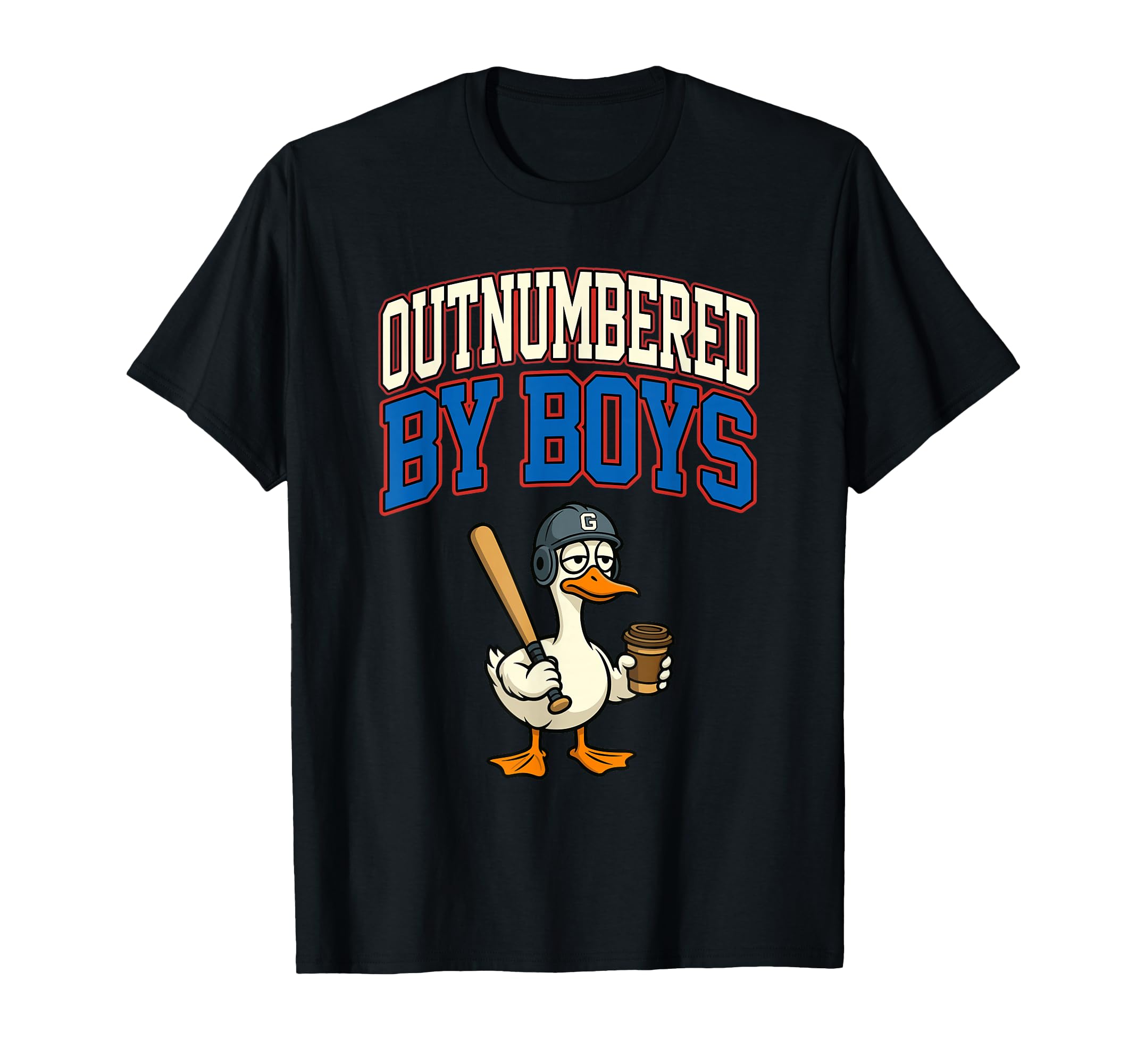 Funny Mom Goose Mothers Day Outnumbered T-Shirt - Streetwear Style Unisex - T-Shirt, Sweatshirt, Hoodie