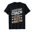 Funny Assistant Coach Soccer T-Shirt - Minimalist Print for Adults - T-Shirt, Sweatshirt, Hoodie