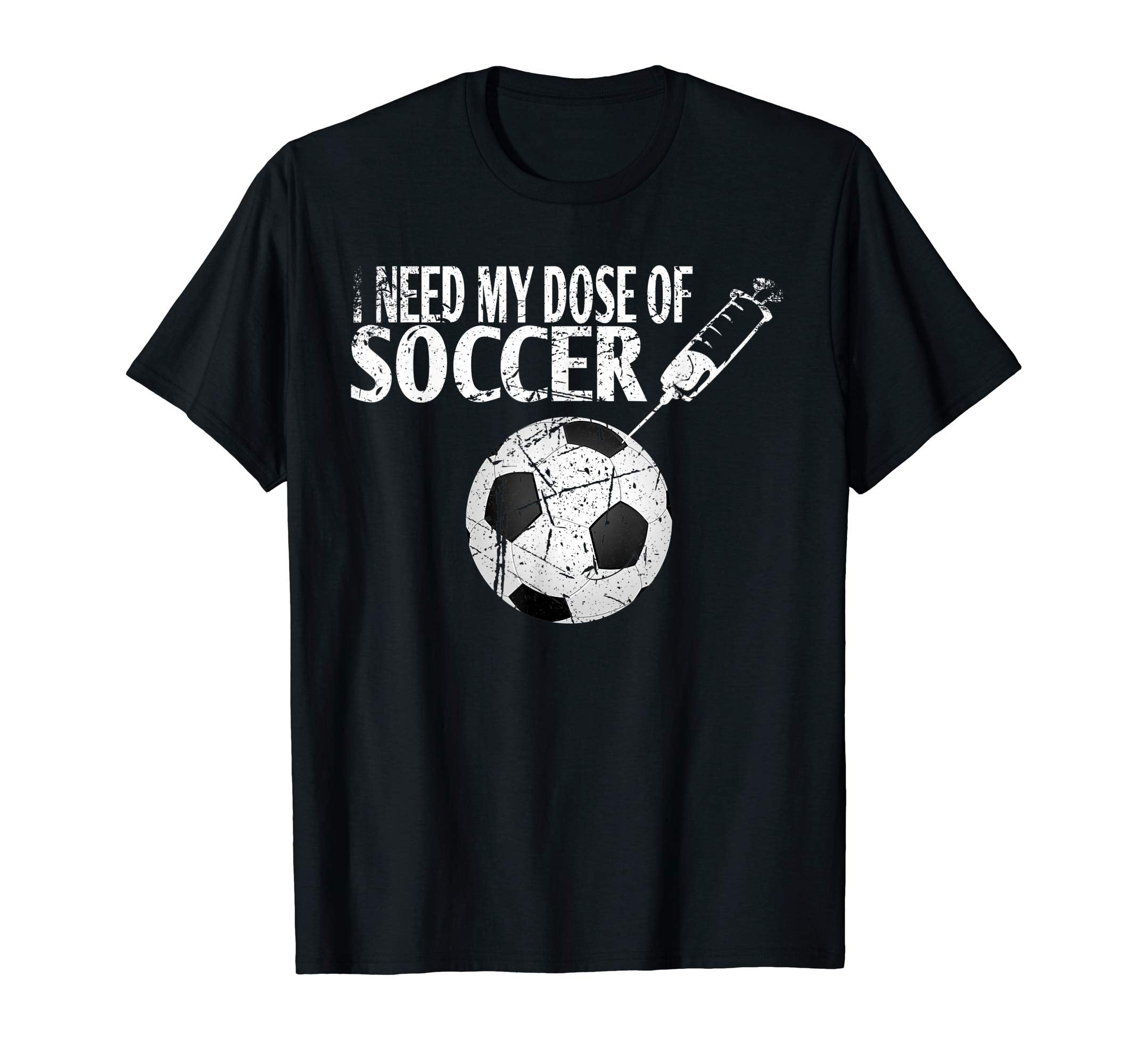 Soccer Player Vaccination Syringe T-Shirt - Streetwear Style Men Women - T-Shirt, Sweatshirt, Hoodie