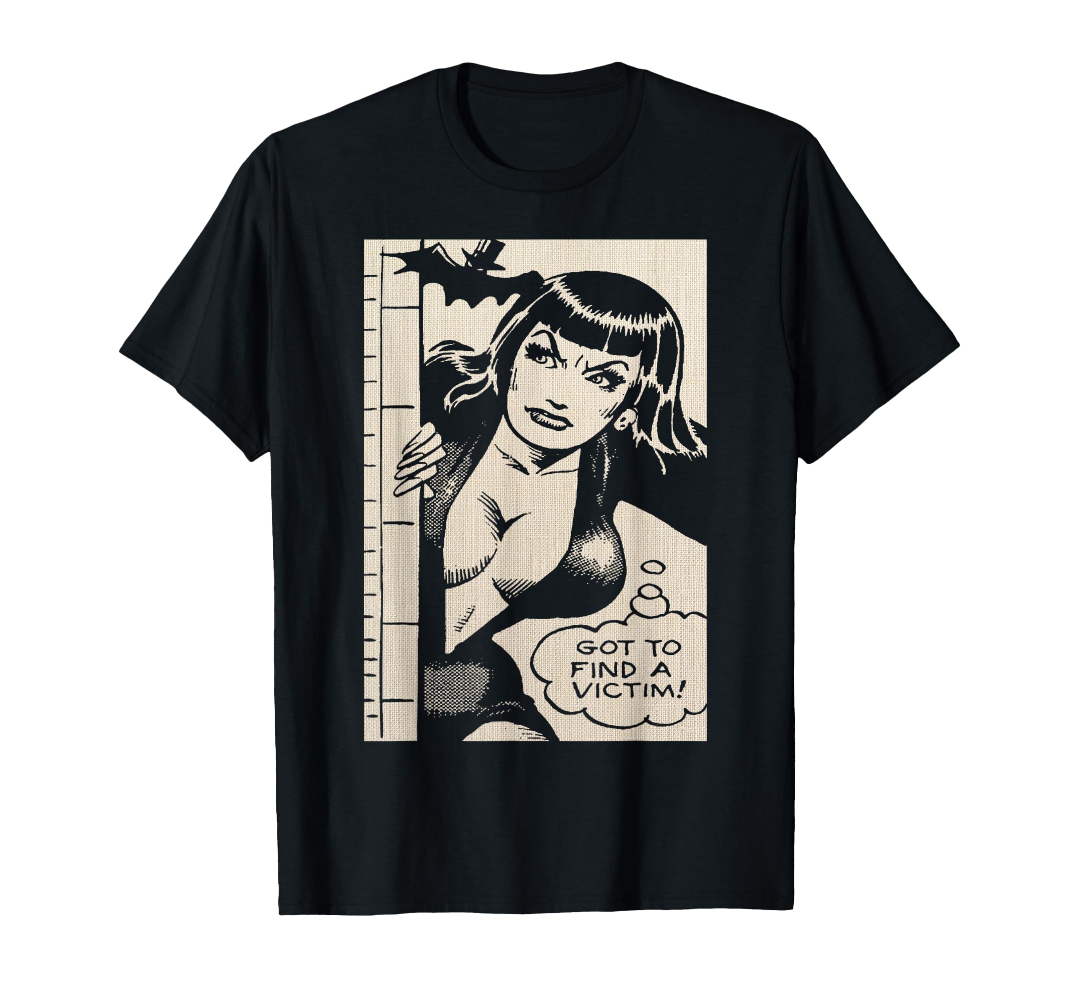 Vampire Bat Vampire Pin Up Horror T-Shirt - Custom Art Print for Adults - T-Shirt, Sweatshirt, Hoodie