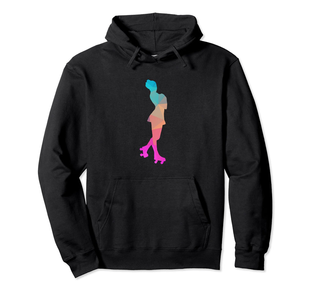 80S Roller Skates L Roller Skating L Hoodie - Fun Novelty Design Unisex - T-Shirt, Sweatshirt, Hoodie