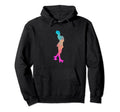 80S Roller Skates L Roller Skating L Hoodie - Fun Novelty Design Unisex - T-Shirt, Sweatshirt, Hoodie