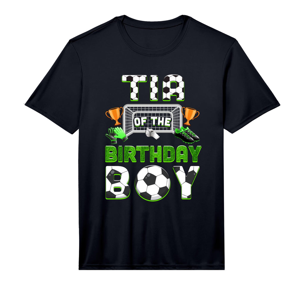 Mens Tia Birthday Soccer Family T-Shirt - Fun Novelty Design Unisex - T-Shirt, Sweatshirt, Hoodie