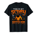 Halloween Scary Soccer Mom Player Ball T-Shirt - Unique Graphic Unisex - T-Shirt, Sweatshirt, Hoodie