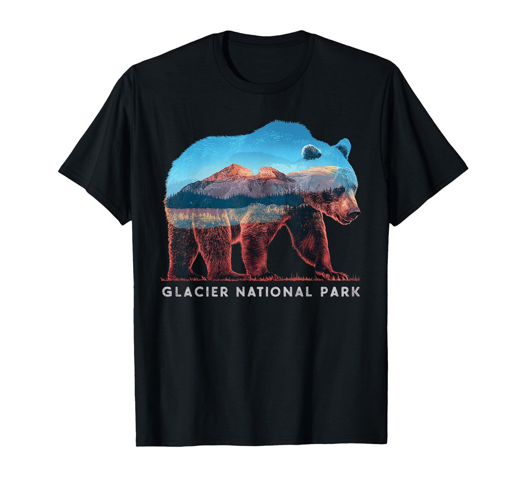 Distressed Glacier Bear Glacier T-Shirt - Aesthetic Graphic Men Women - T-Shirt, Sweatshirt, Hoodie