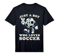 Just Who Loves Soccer Soccer Player T-Shirt - Trendy Graphic for Adults - T-Shirt, Sweatshirt, Hoodie