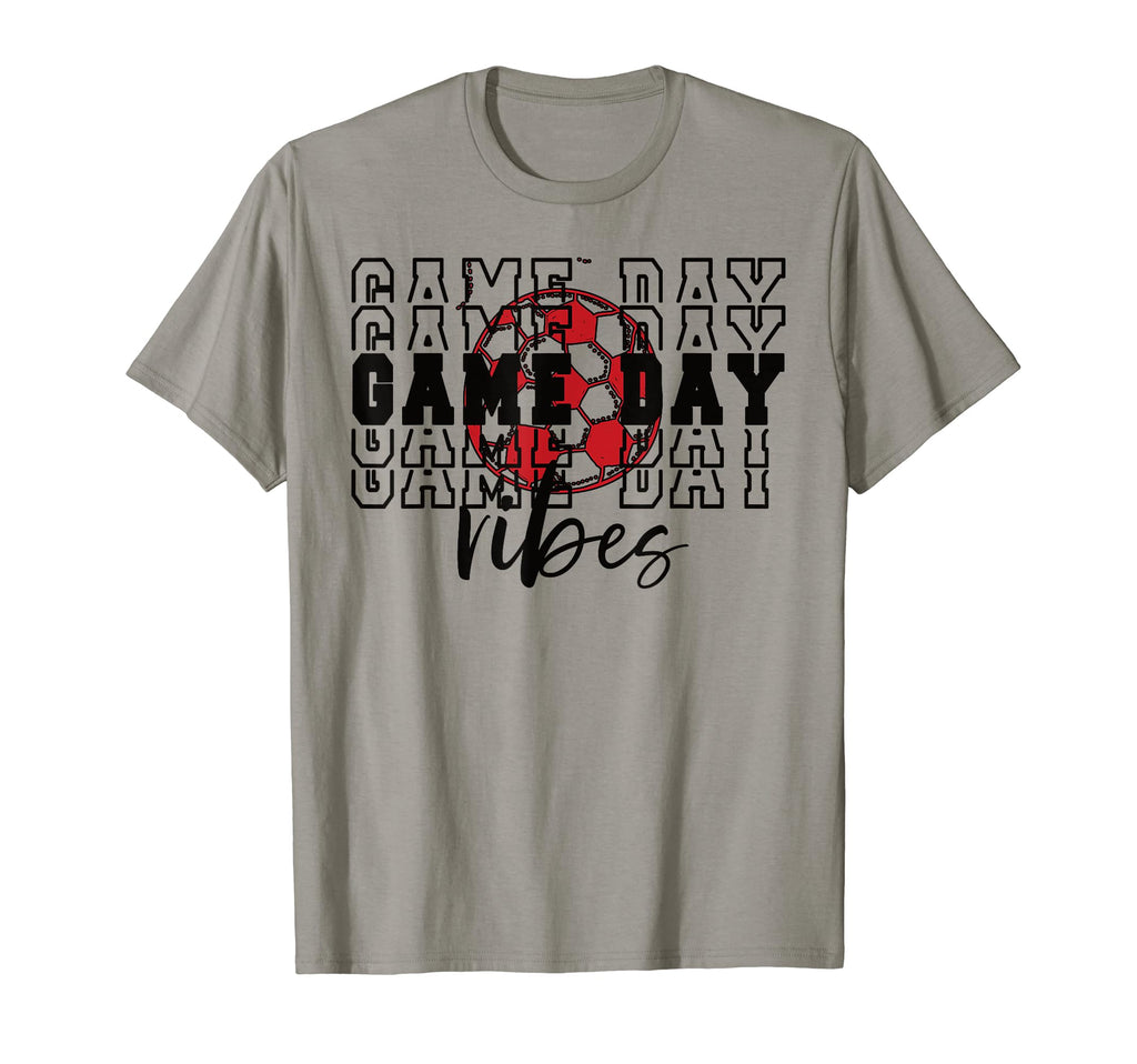 Game Day Vibes Soccer Game Day T-Shirt - Minimalist Print Men Women - T-Shirt, Sweatshirt, Hoodie