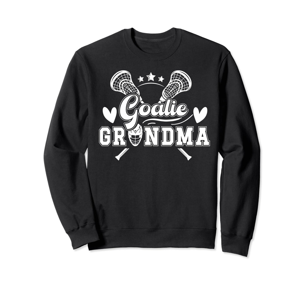 Lacrosse Goalie Grandma Lacrosse Sweatshirt - Aesthetic Graphic Men Women - T-Shirt, Sweatshirt, Hoodie