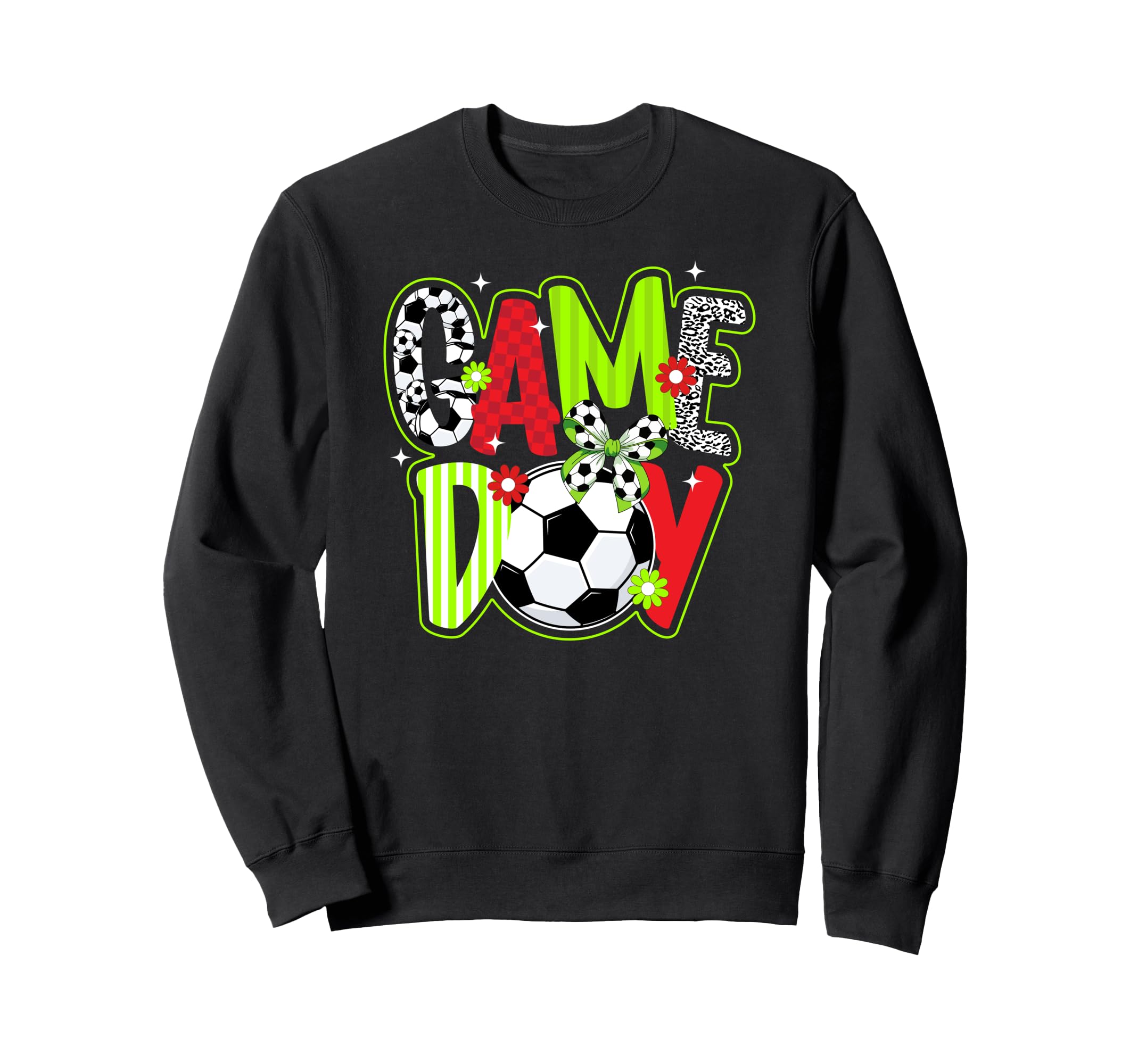 Game Day Coquette Soccer Game Day Sweatshirt - Aesthetic Graphic Men Women - T-Shirt, Sweatshirt, Hoodie