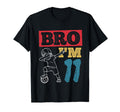 Bro Im 11Th Birthday Celebration Party T-Shirt - Unique Graphic Men Women - T-Shirt, Sweatshirt, Hoodie