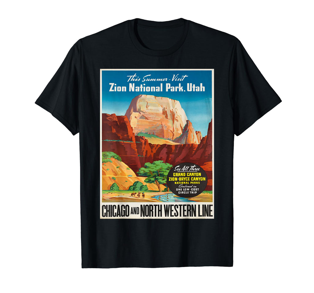 Zion National Park T-Shirt - Streetwear Style Unisex - T-Shirt, Sweatshirt, Hoodie