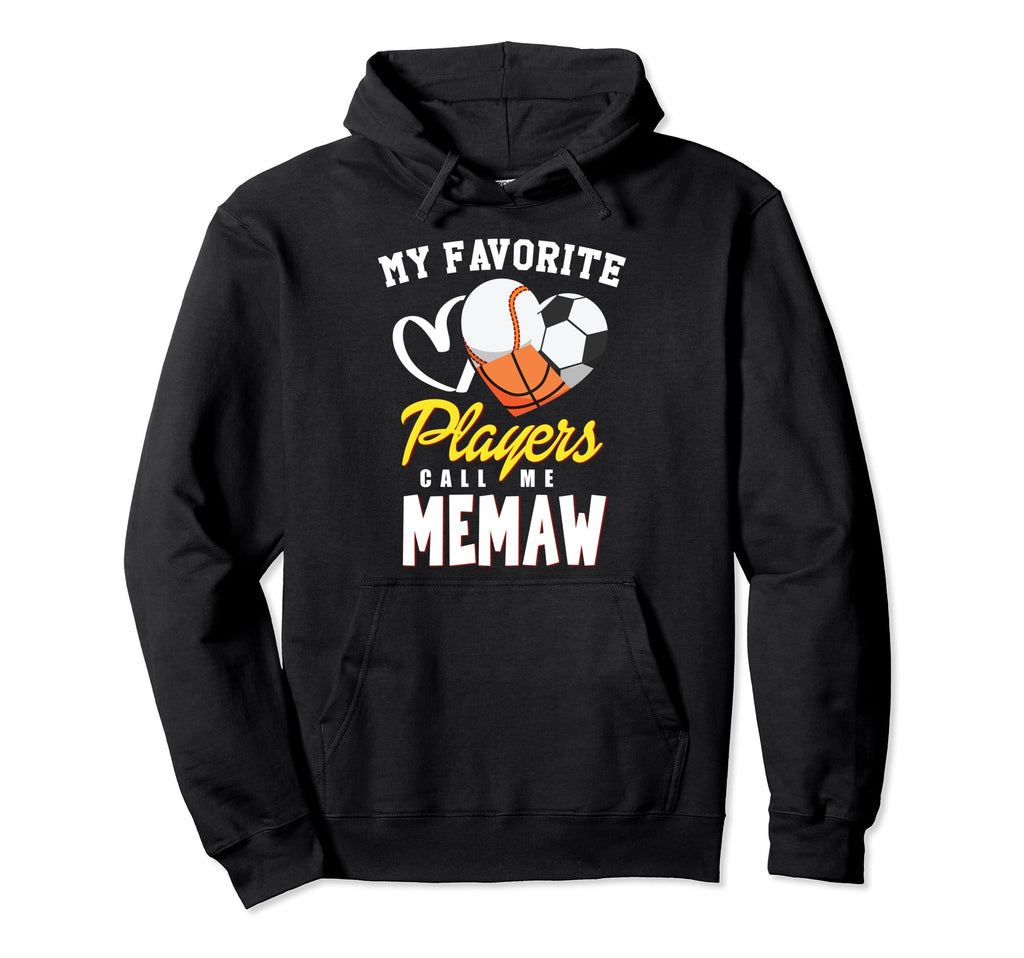 My Favorite Players Baseball Soccer Hoodie - Graphic Print Unisex - T-Shirt, Sweatshirt, Hoodie