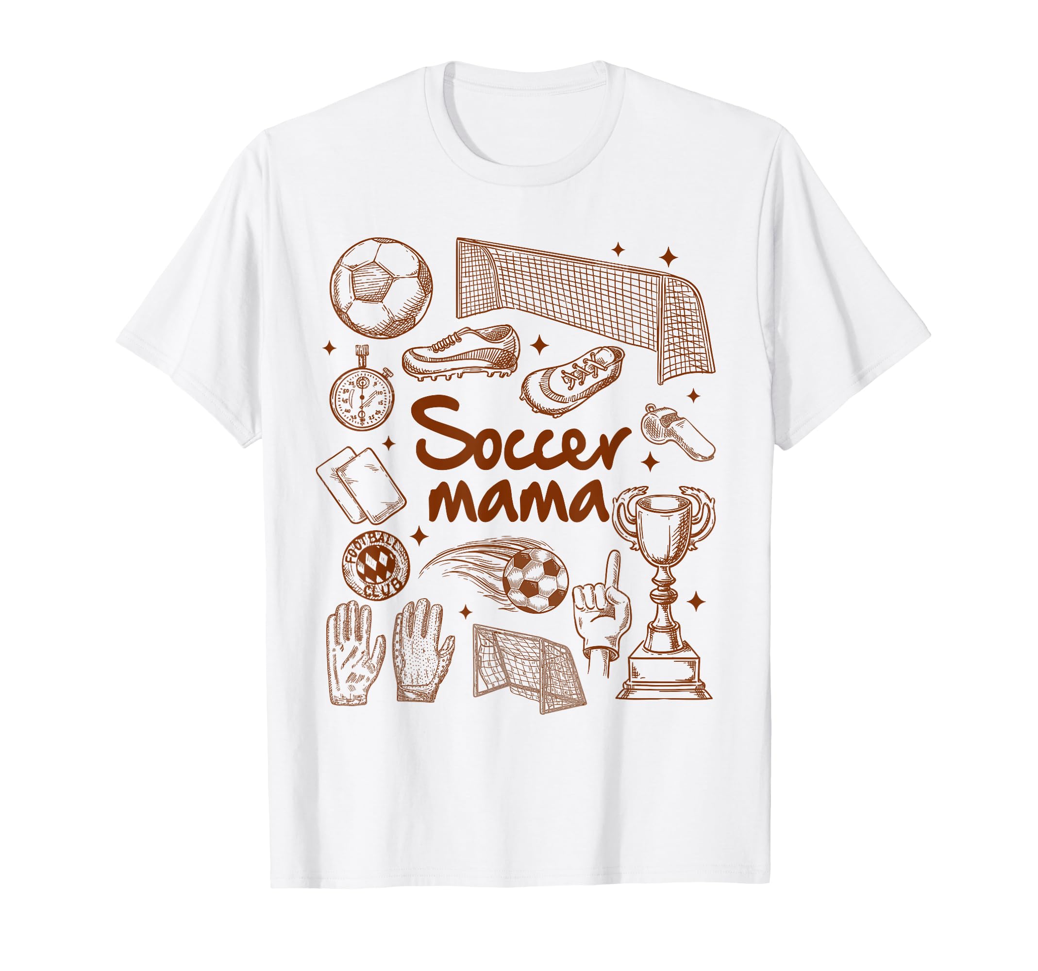 Soccer Mama Soccer Mom Loud Proud Game T-Shirt - Graphic Print Men Women - T-Shirt, Sweatshirt, Hoodie