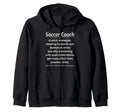 Soccer Coach Funny Gifts Hoodie - Minimalist Print Unisex - T-Shirt, Sweatshirt, Hoodie