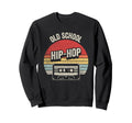 Old School Hip Hop Cassette Vibes Sweatshirt - Minimalist Print Unisex - T-Shirt, Sweatshirt, Hoodie