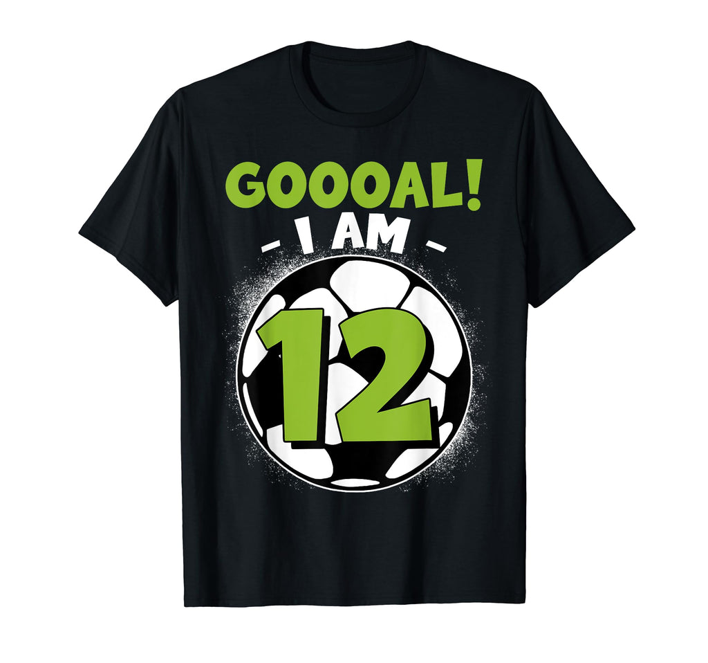 12 Year Old Birthday Soccer Themed T-Shirt - Streetwear Style for Adults - T-Shirt, Sweatshirt, Hoodie