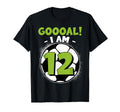 12 Year Old Birthday Soccer Themed T-Shirt - Streetwear Style for Adults - T-Shirt, Sweatshirt, Hoodie