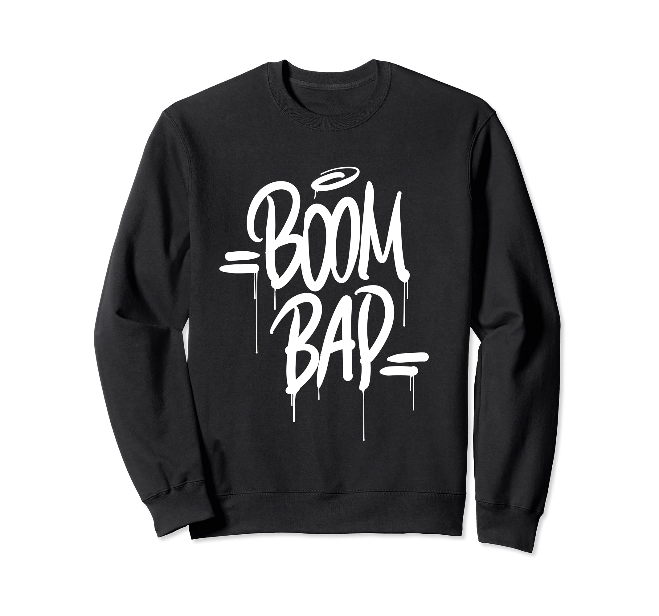 Boom Bap Oldschool Hip Hop Rap Sweatshirt - Minimalist Print Unisex - T-Shirt, Sweatshirt, Hoodie