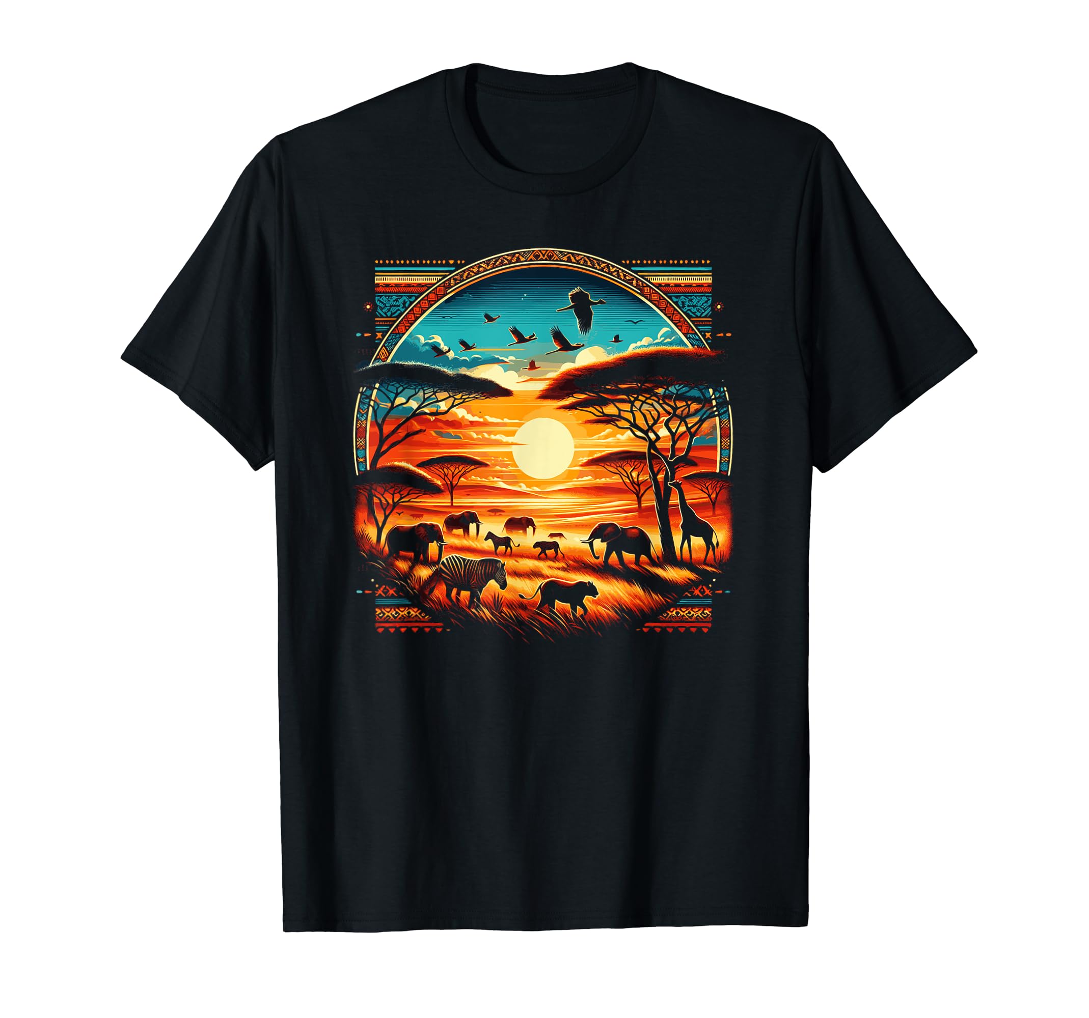 Serengeti National Park Safari T-Shirt - Casual Everyday Wear Men Women - T-Shirt, Sweatshirt, Hoodie