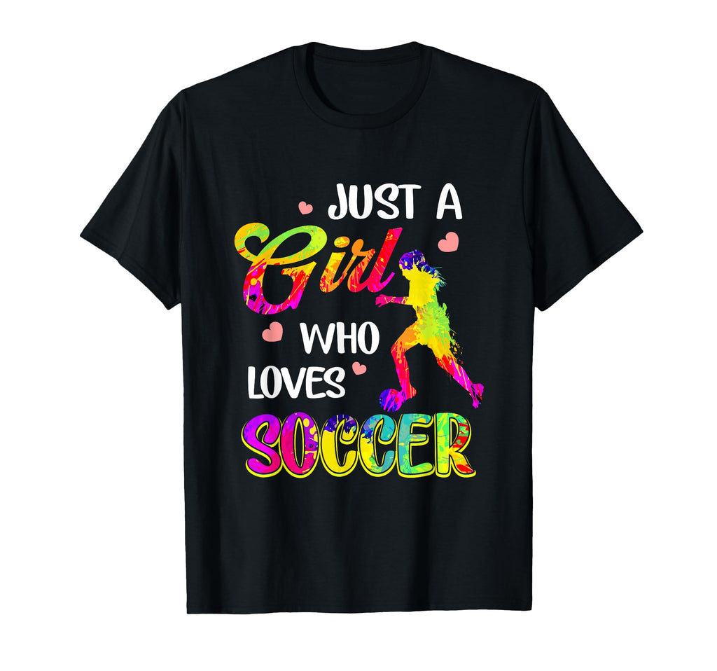 Just Loves Soccer Watercolor Painting T-Shirt - Unique Graphic for Adults - T-Shirt, Sweatshirt, Hoodie