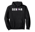Senior 2025 High School College Soccer Hoodie - Minimalist Print Unisex - T-Shirt, Sweatshirt, Hoodie