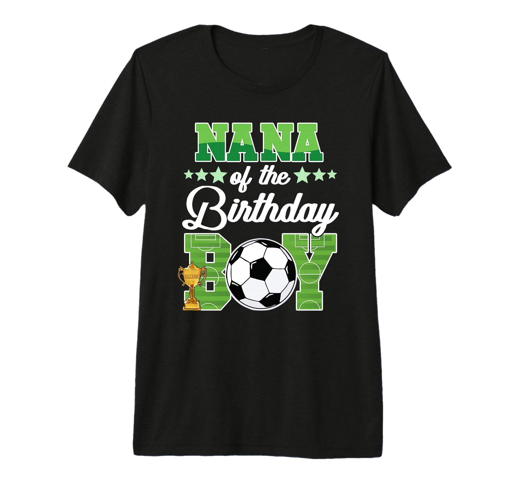 Soccer Nana Birthday Party Soccer T-Shirt - Fun Novelty Design for Adults - T-Shirt, Sweatshirt, Hoodie