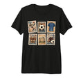 Soccer Stamps Football Collection T-Shirt - Casual Everyday Wear Men Women - T-Shirt, Sweatshirt, Hoodie