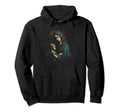 Mary Jesus Distressed 90S Goth Grunge Hoodie - Unique Graphic for Adults - T-Shirt, Sweatshirt, Hoodie