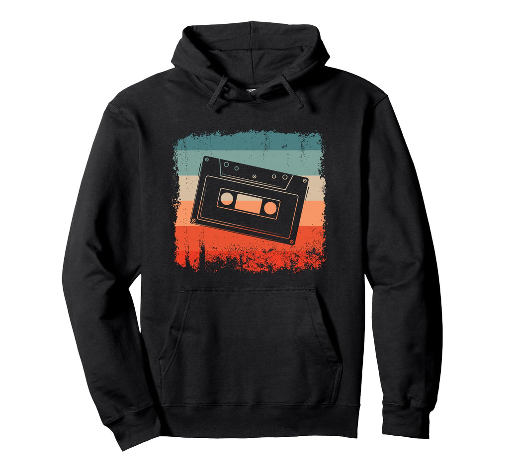 Audio Cassette Tape Cassette Hoodie - Casual Everyday Wear for Adults - T-Shirt, Sweatshirt, Hoodie