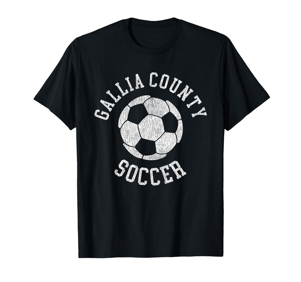 Gallia County Soccer Distressed 90S T-Shirt - Streetwear Style Men Women - T-Shirt, Sweatshirt, Hoodie