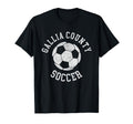 Gallia County Soccer Distressed 90S T-Shirt - Streetwear Style Men Women - T-Shirt, Sweatshirt, Hoodie