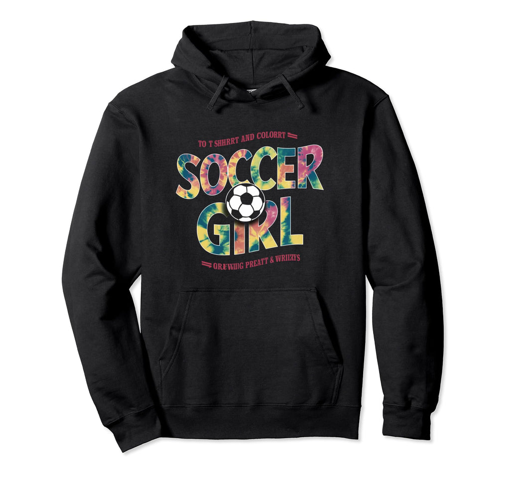 Soccer Colorful Soccer Player Hoodie - Aesthetic Graphic Men Women - T-Shirt, Sweatshirt, Hoodie