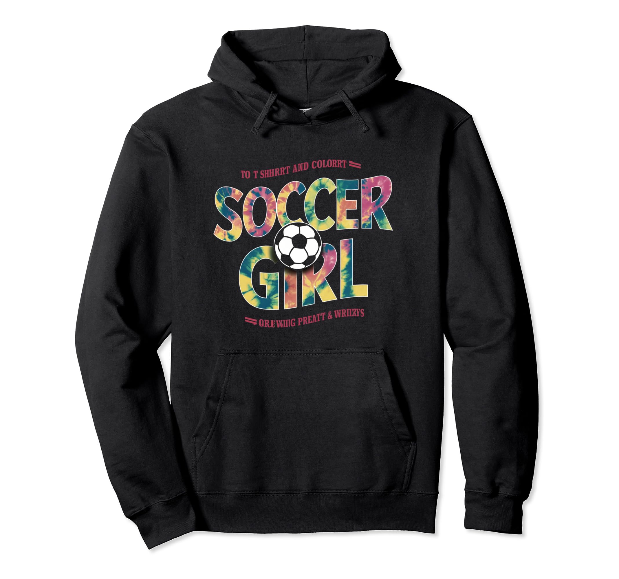 Soccer Colorful Soccer Player Hoodie - Aesthetic Graphic Men Women - T-Shirt, Sweatshirt, Hoodie